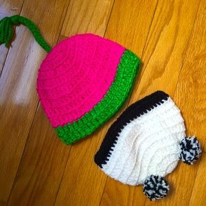 NWOT Handmade Crochet Baby Hat